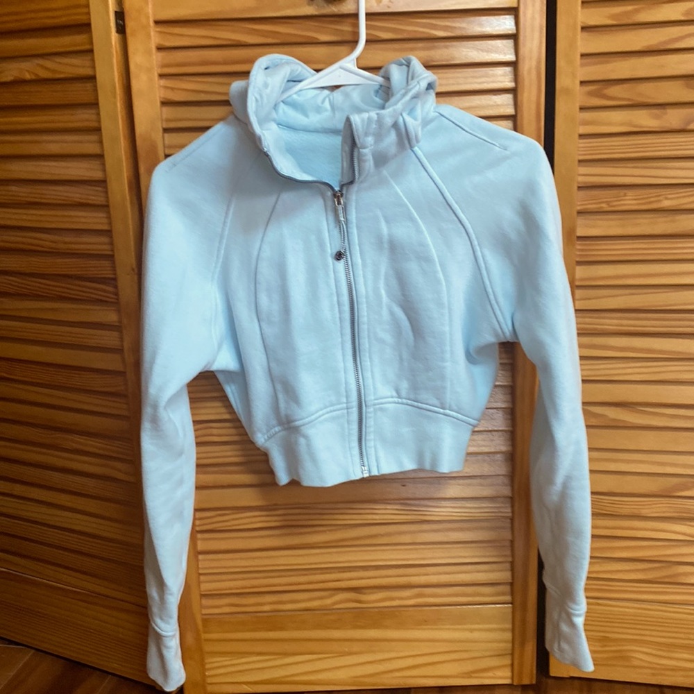 Lululemon cropped scuba jacket